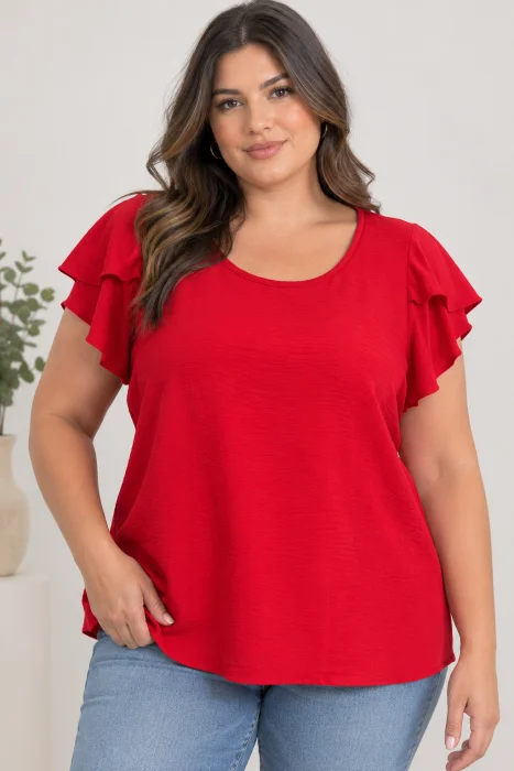 Blusa con Volados