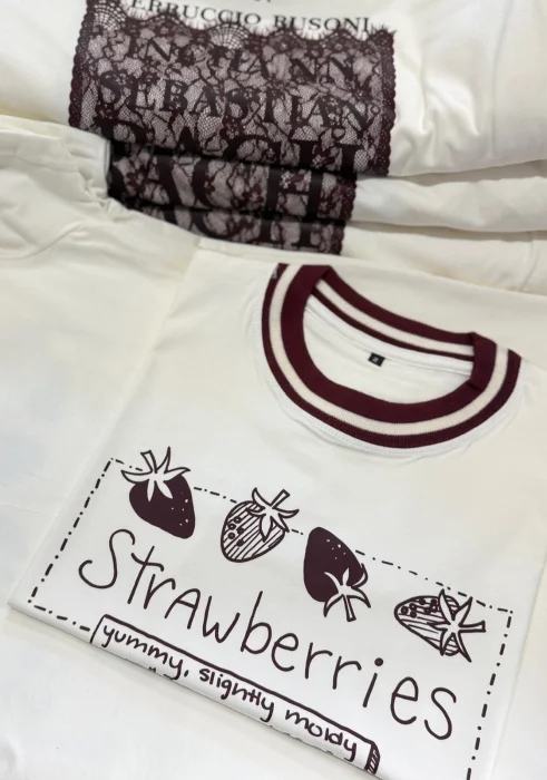 Remeras Cuello Tejido