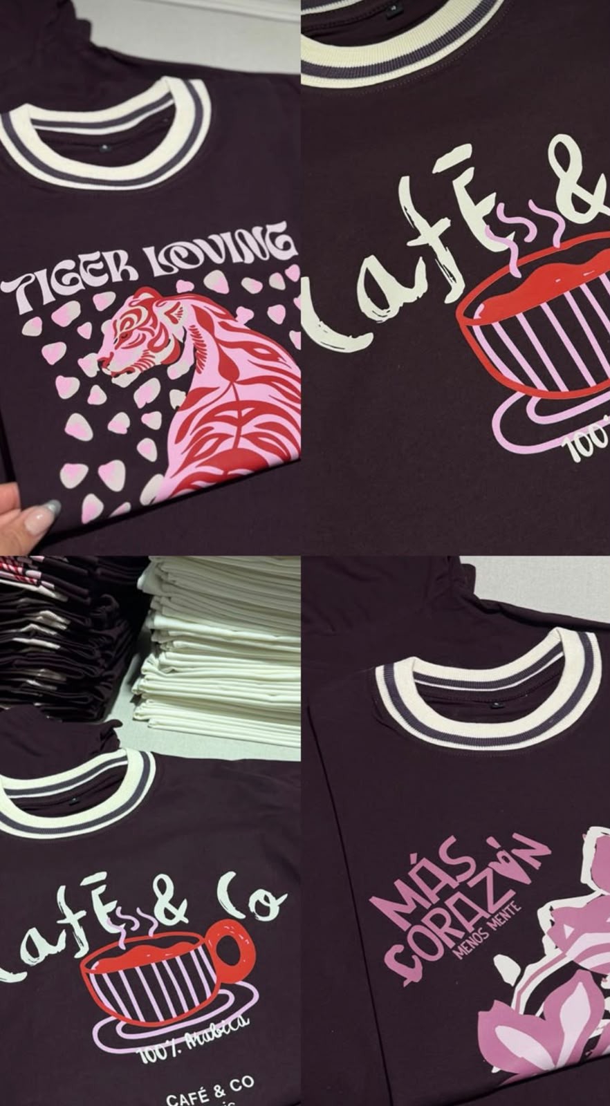 Remeras Cuello Tejido - Imagen 5