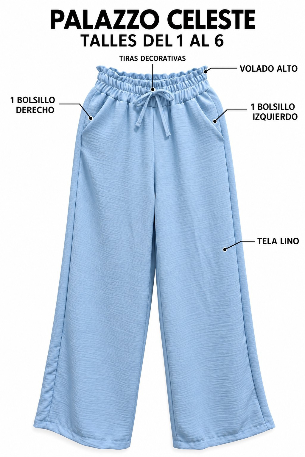 Pantalones de Verano Lino - Imagen 2