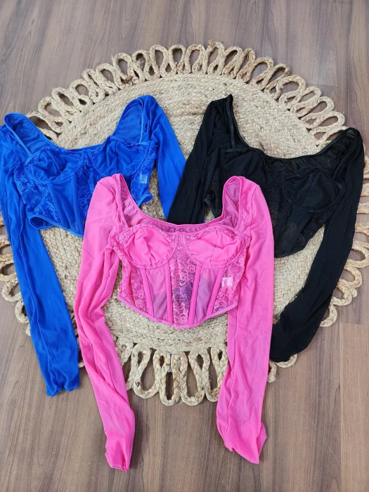 Corset Manga Larga
