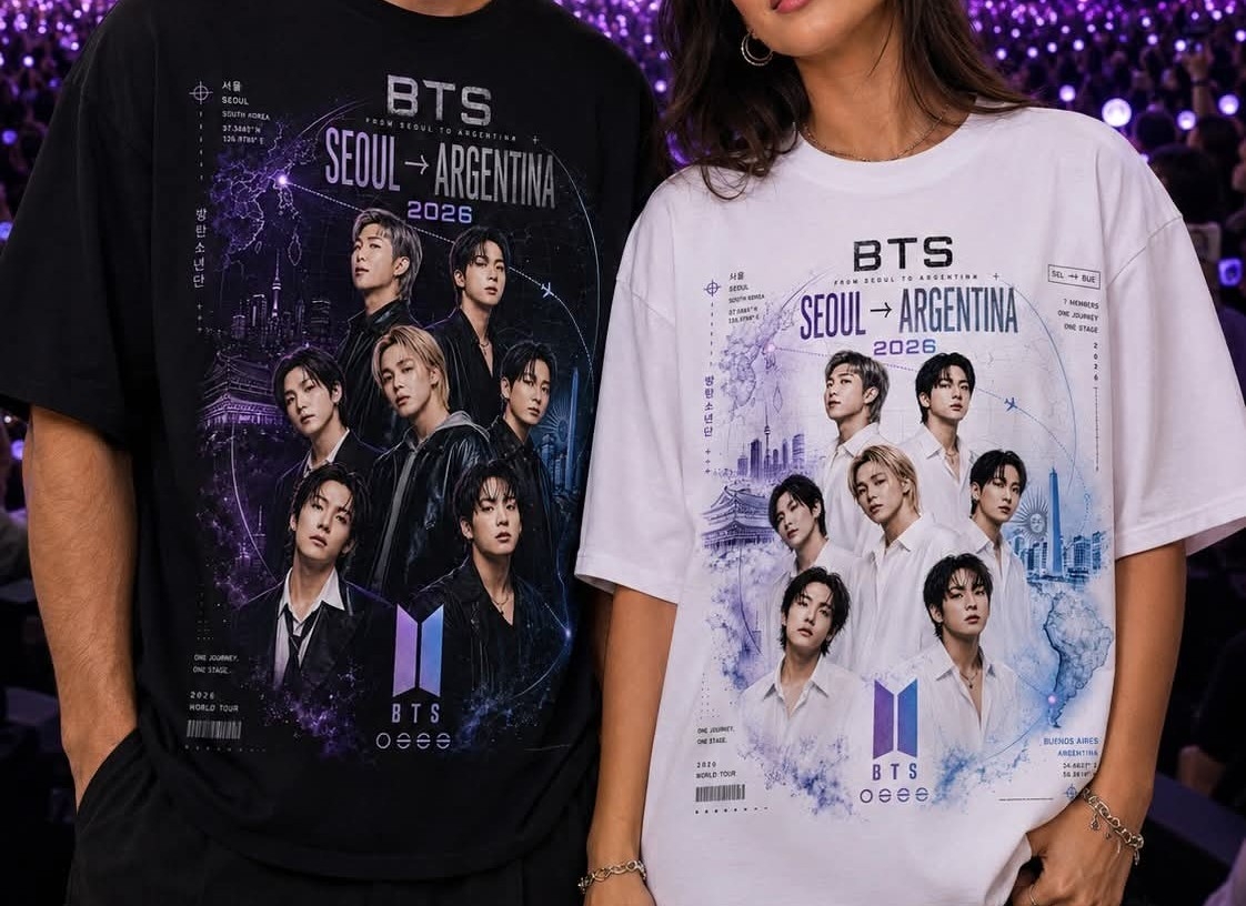 Combo Remeras Algodon Peinado Más Gorra Bts - Imagen 3