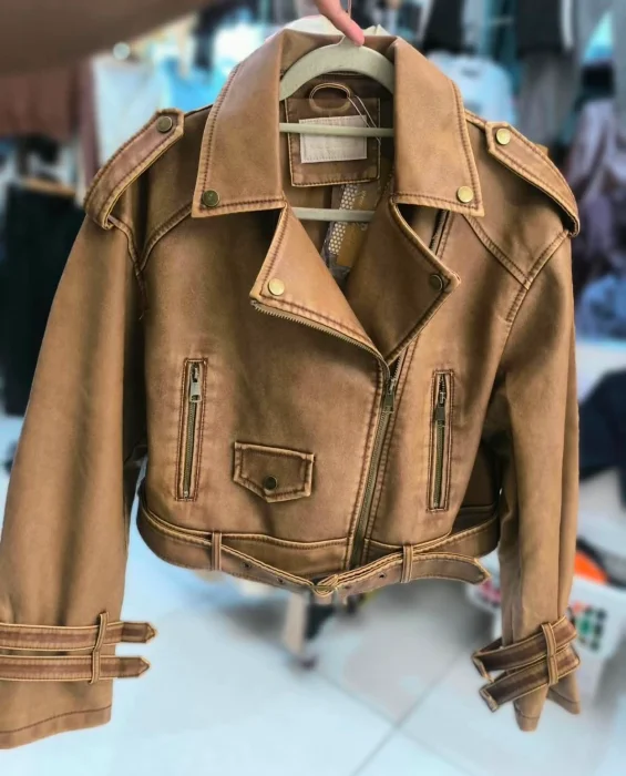 Campera Ecocuero Vintage