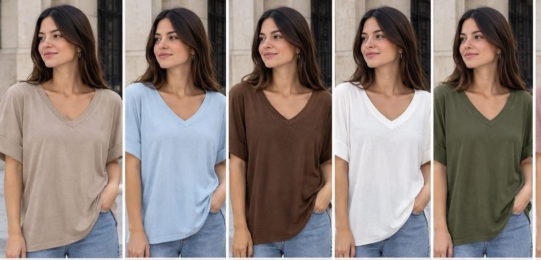 Remera Morley Cuello V - Imagen 2