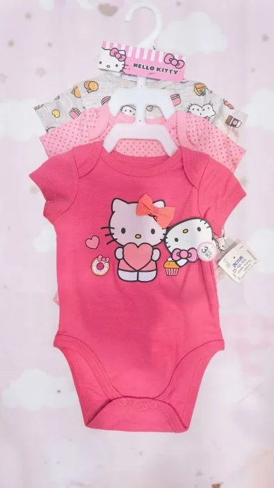 Set 3 Body Importado Hello Kitty
