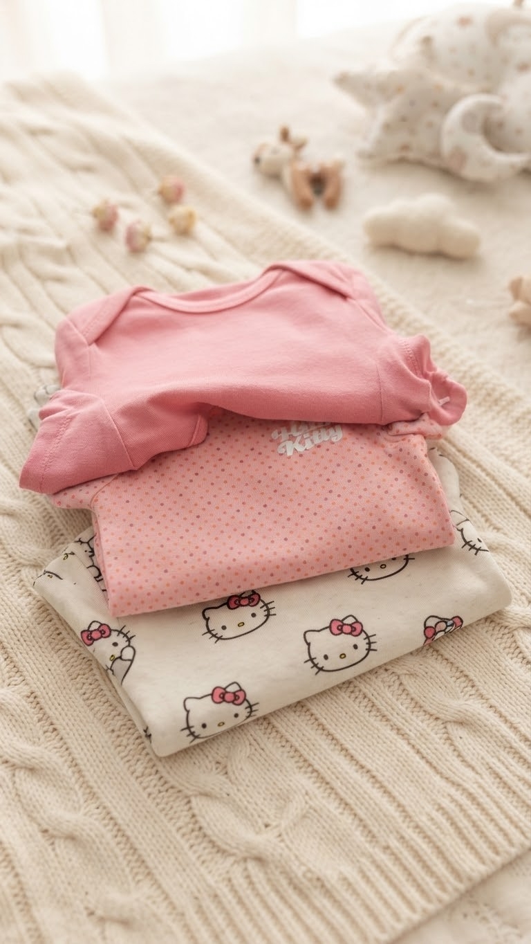 Set 3 Body Importado Hello Kitty - Imagen 2