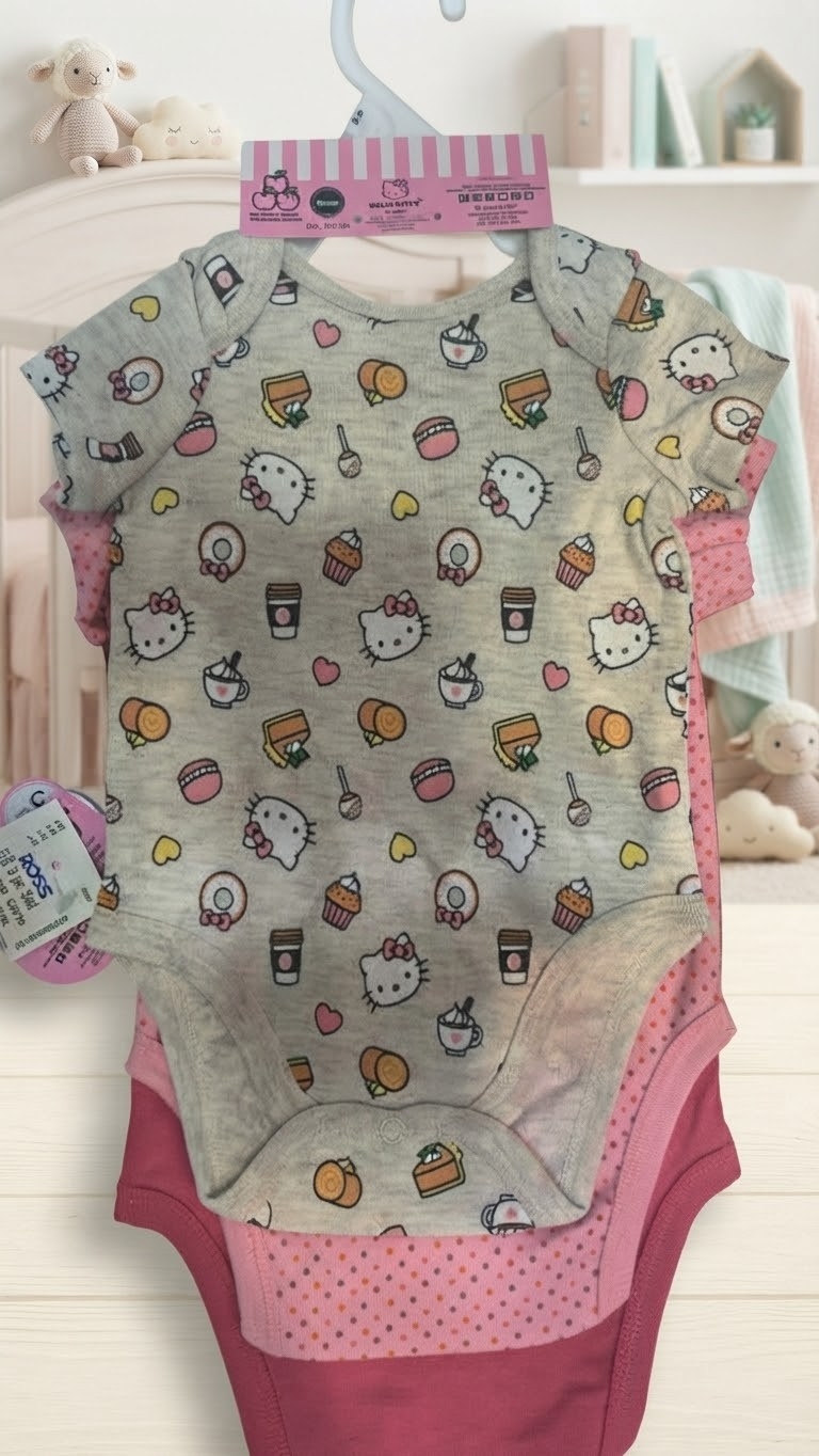 Set 3 Body Importado Hello Kitty - Imagen 3