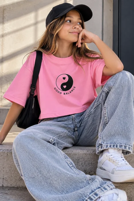 Crop Estampado Jingjang | 4 al 16