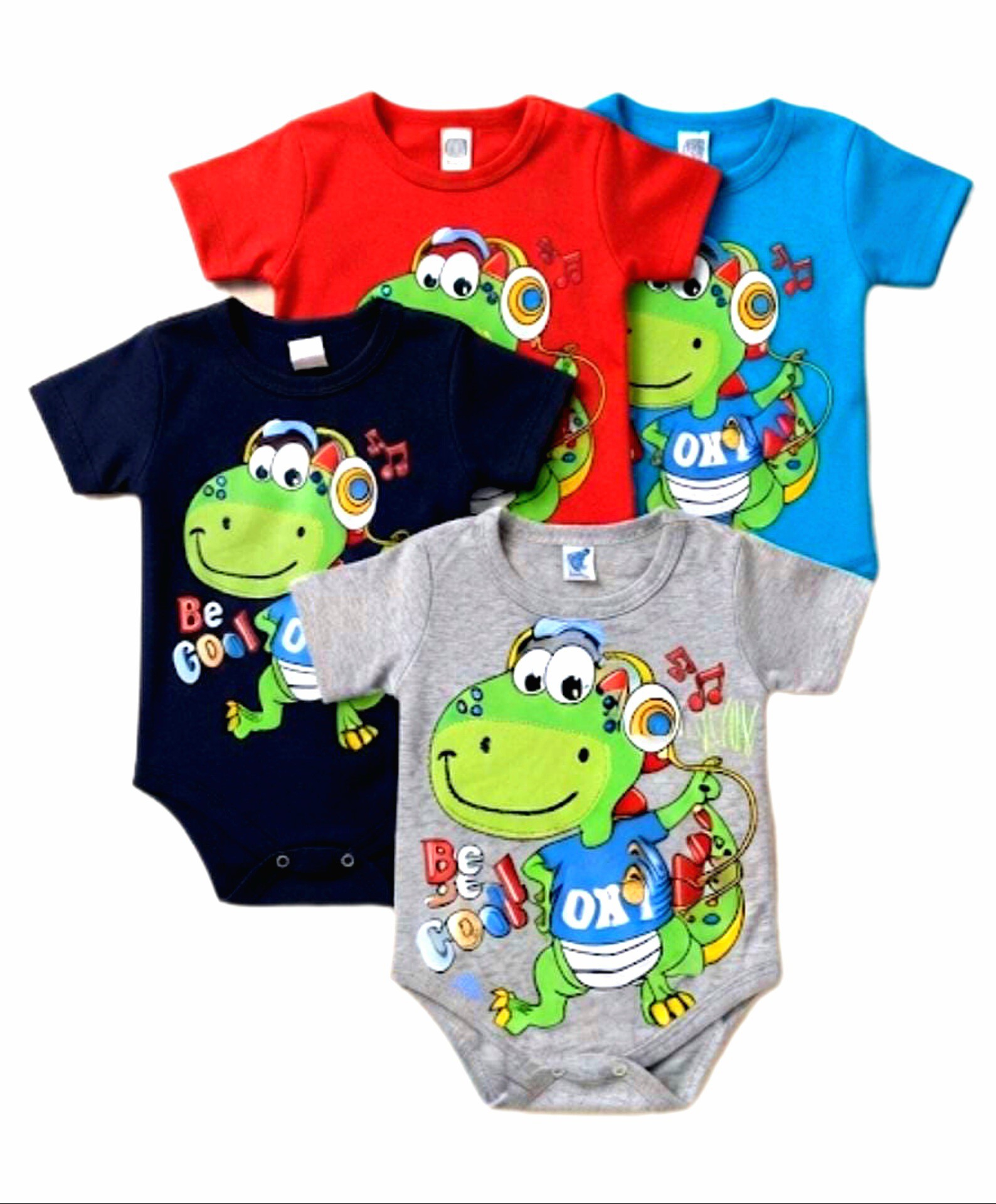Bodi con Aplique Dino - Imagen 2