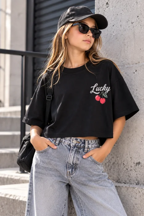Crop Estampado Lucky | 4 al 16