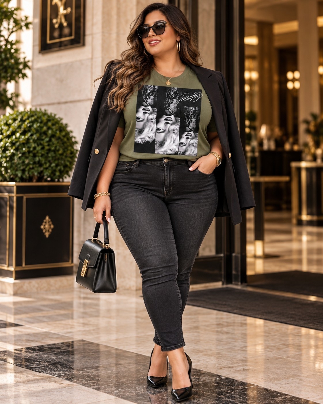Remera Estampada Plus Size - Imagen 6