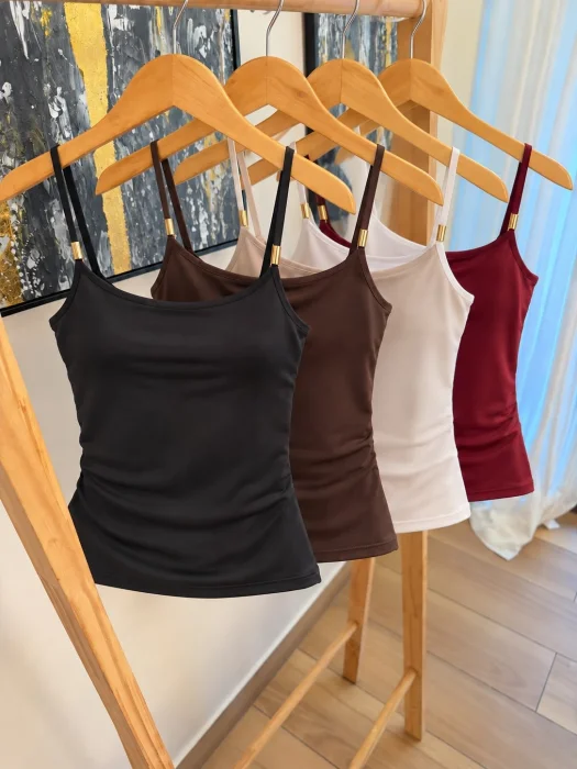 Musculosa de Microfibra Cherry
