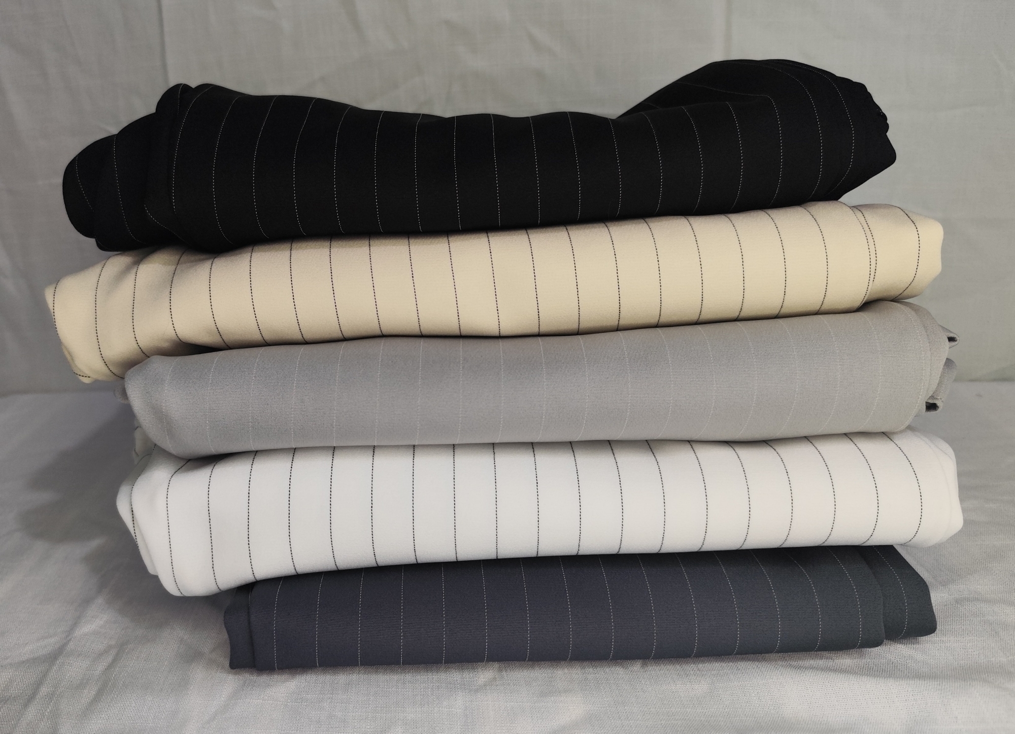 Pantalones Rectos de Sastrero Rayado - Imagen 3