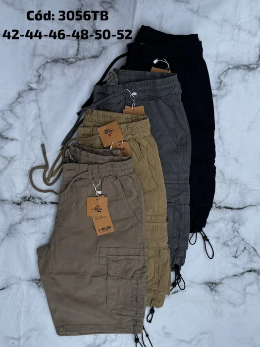Bermuda Cargo Jogger Irun Cod:yt3056tb