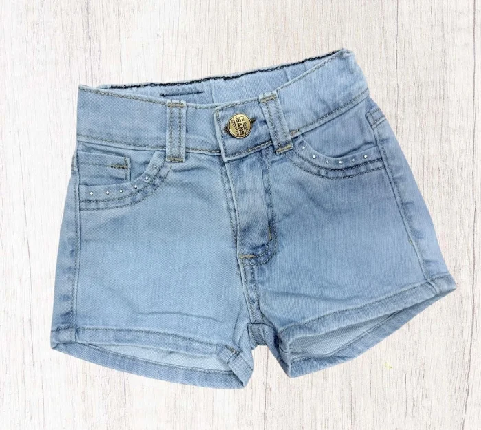 Short Beba Jean Liviano Elastizado