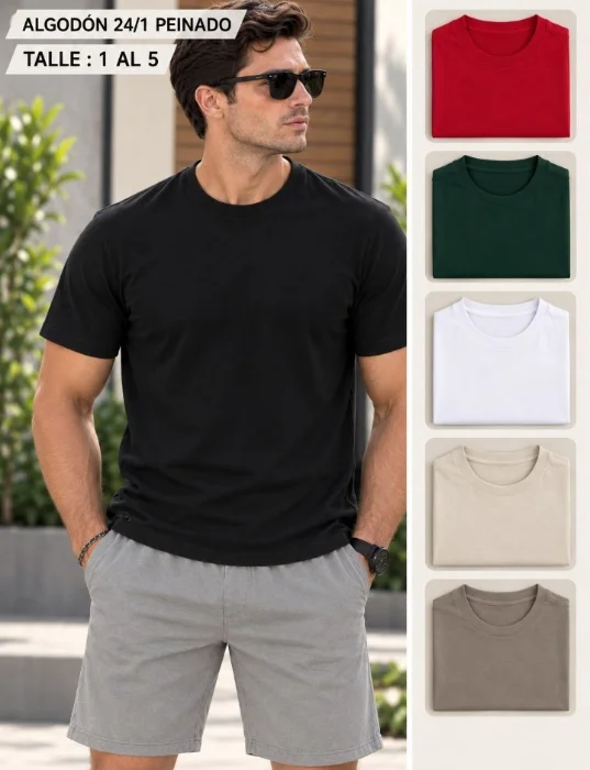 Remeras  Lisas