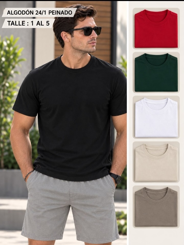Remeras  Lisas - Imagen 2