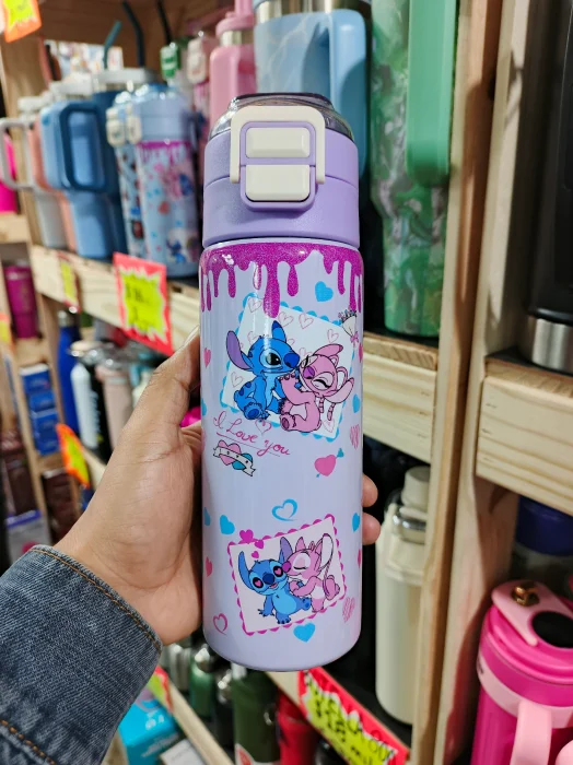 Botella Stitch Lila