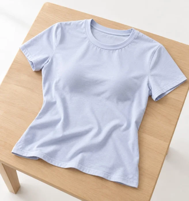 362-remera Basica C/taza -algodon con Lycra