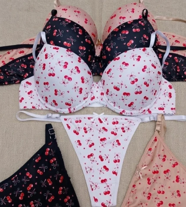 Conjunto Microfibra Estampado Moño