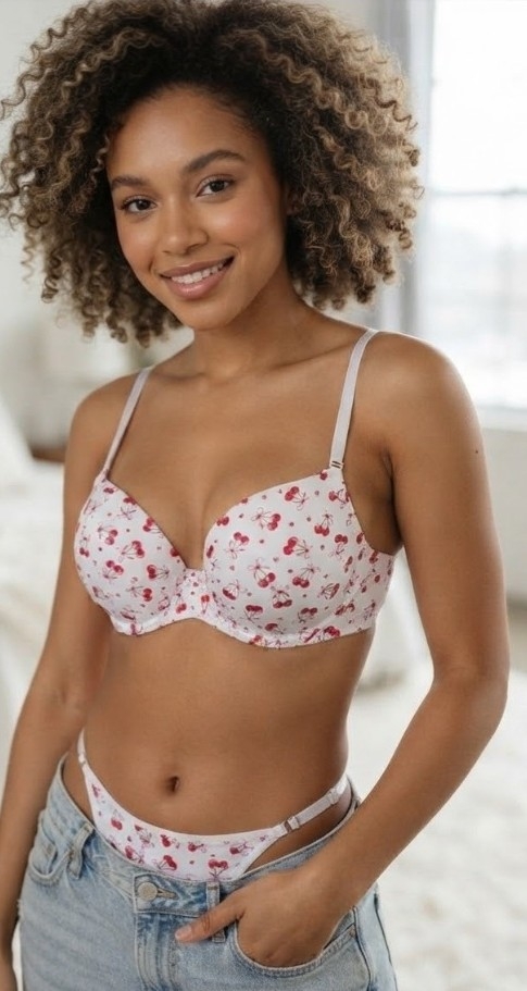 Conjunto Microfibra Estampado Moño - Imagen 3