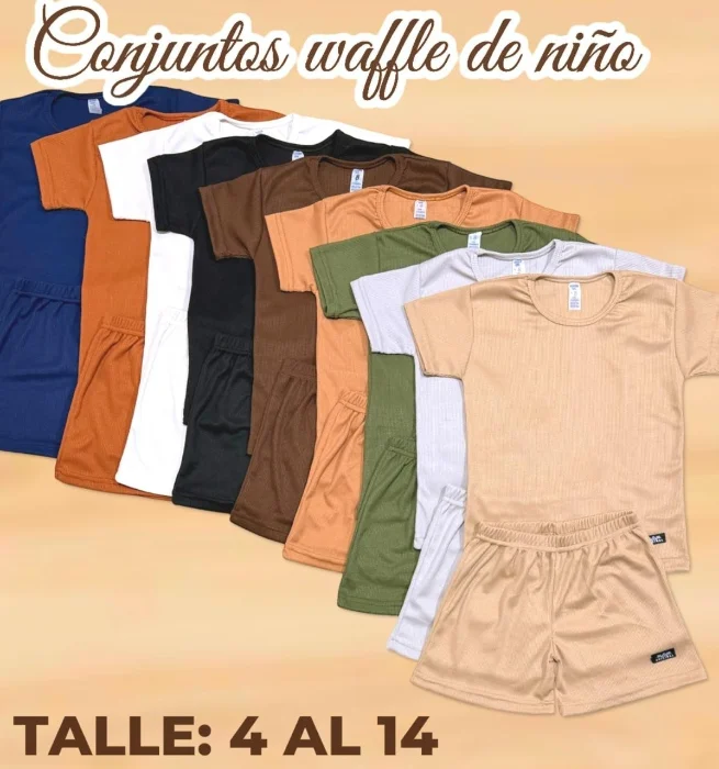 Conjunto Wafle Nene