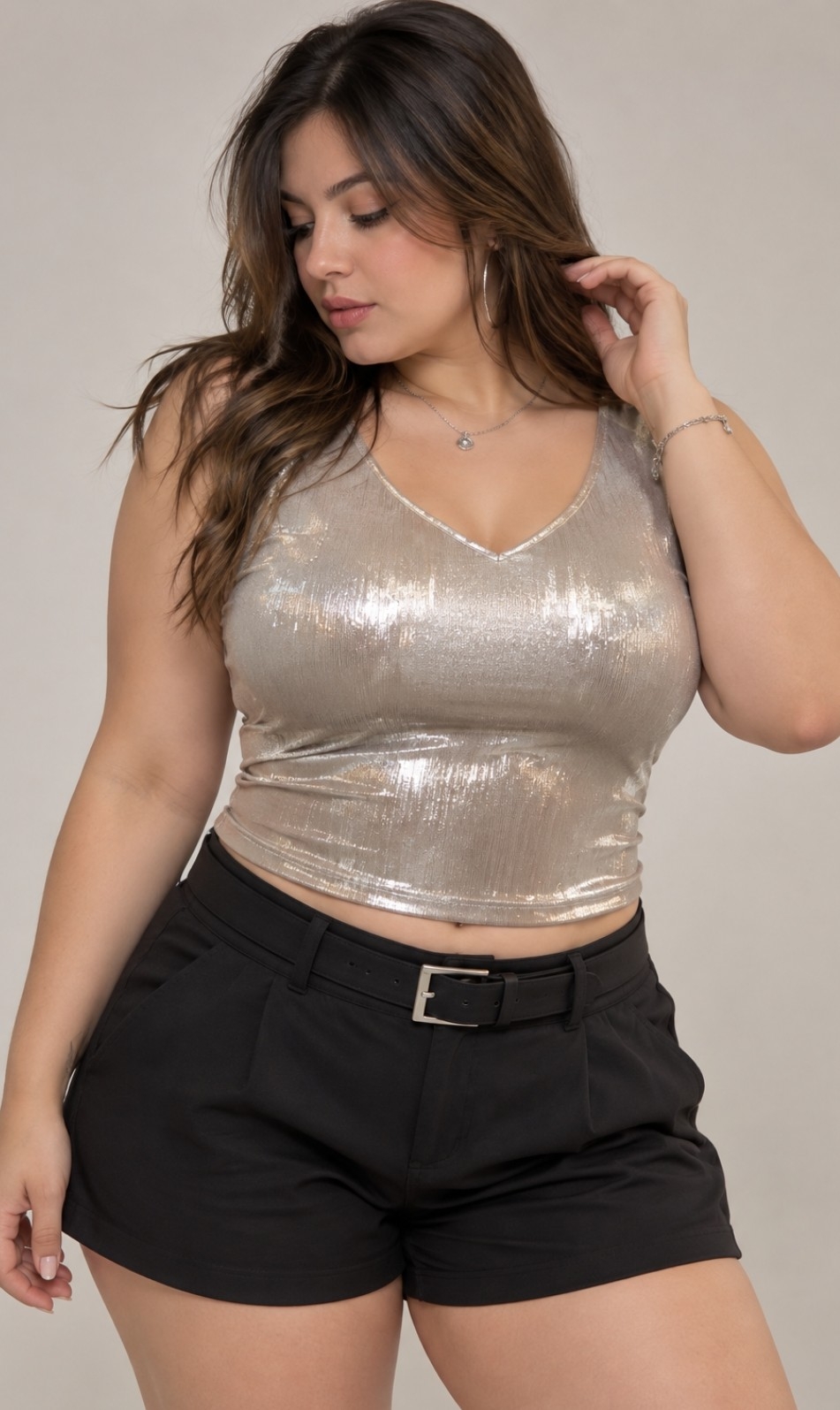 Musculosa Foil - Imagen 2