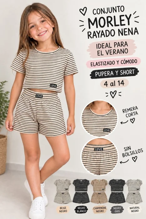 Conjunto Morley Rayado