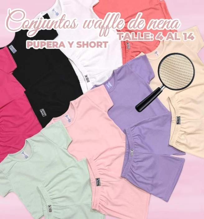 Conjunto Wafle Nena