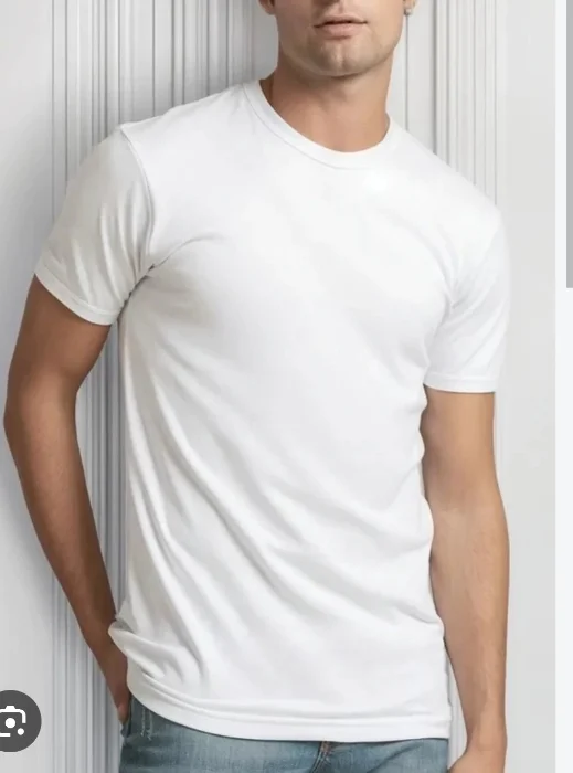 Camiseta Algodón Hombre Blanco