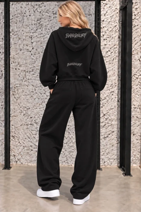 Conjunto Buzo y Pantalón Baggy Dama