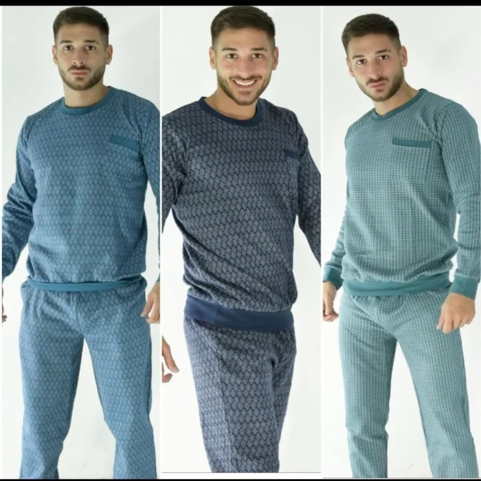 Pijama Algodón Hombre