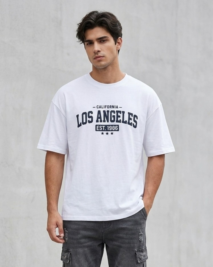 Remeras Oversize Premium los Angeles - Imagen 3