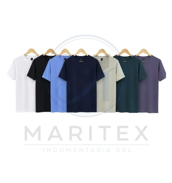 Entro Remeras Unisex en 20/1 Premun