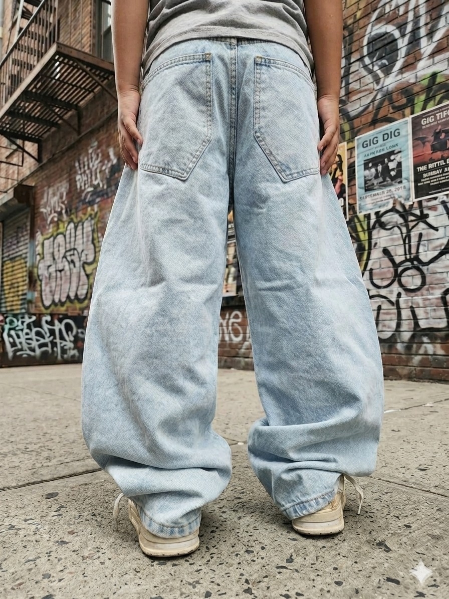 Jeans Balloon Fit de Niño Art Iceberg - Imagen 2