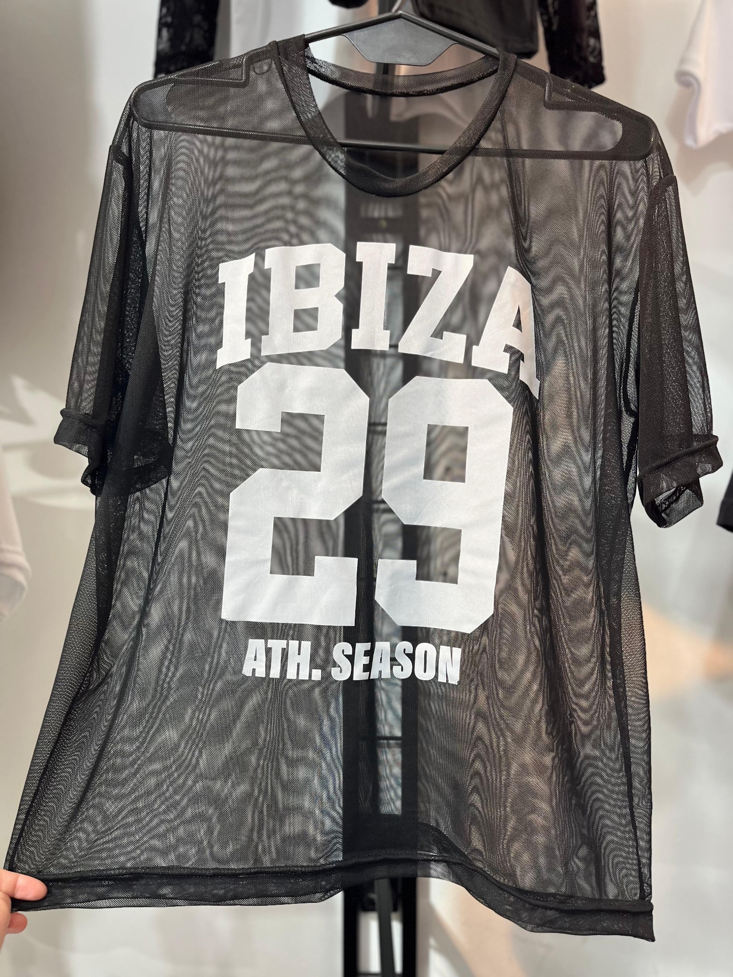 Remera Total Tul Cuello Redondo 88 Ibiza - Imagen 2