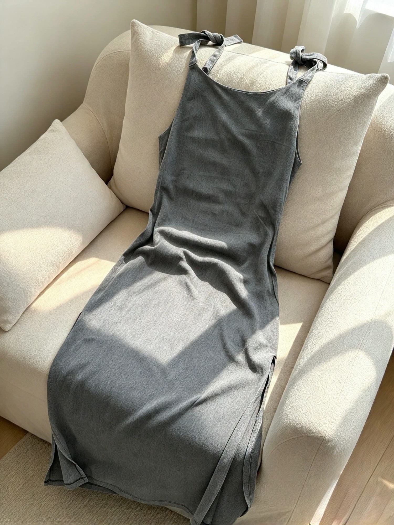 Vestido Jazpeado C/ Tajos - Imagen 2
