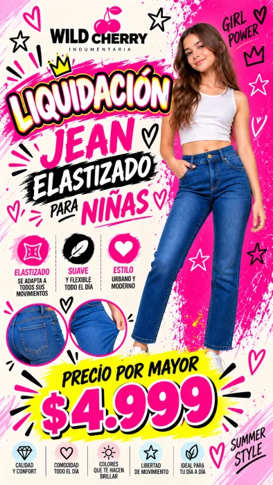 Jean Elastizado