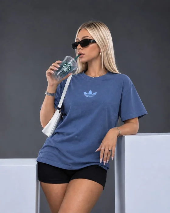 Remera Over Flor
