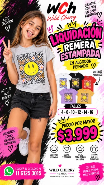 Remera Estampada