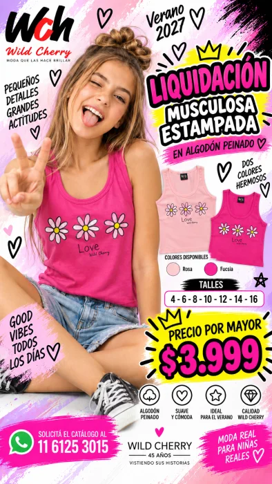 Musculosa Estampada