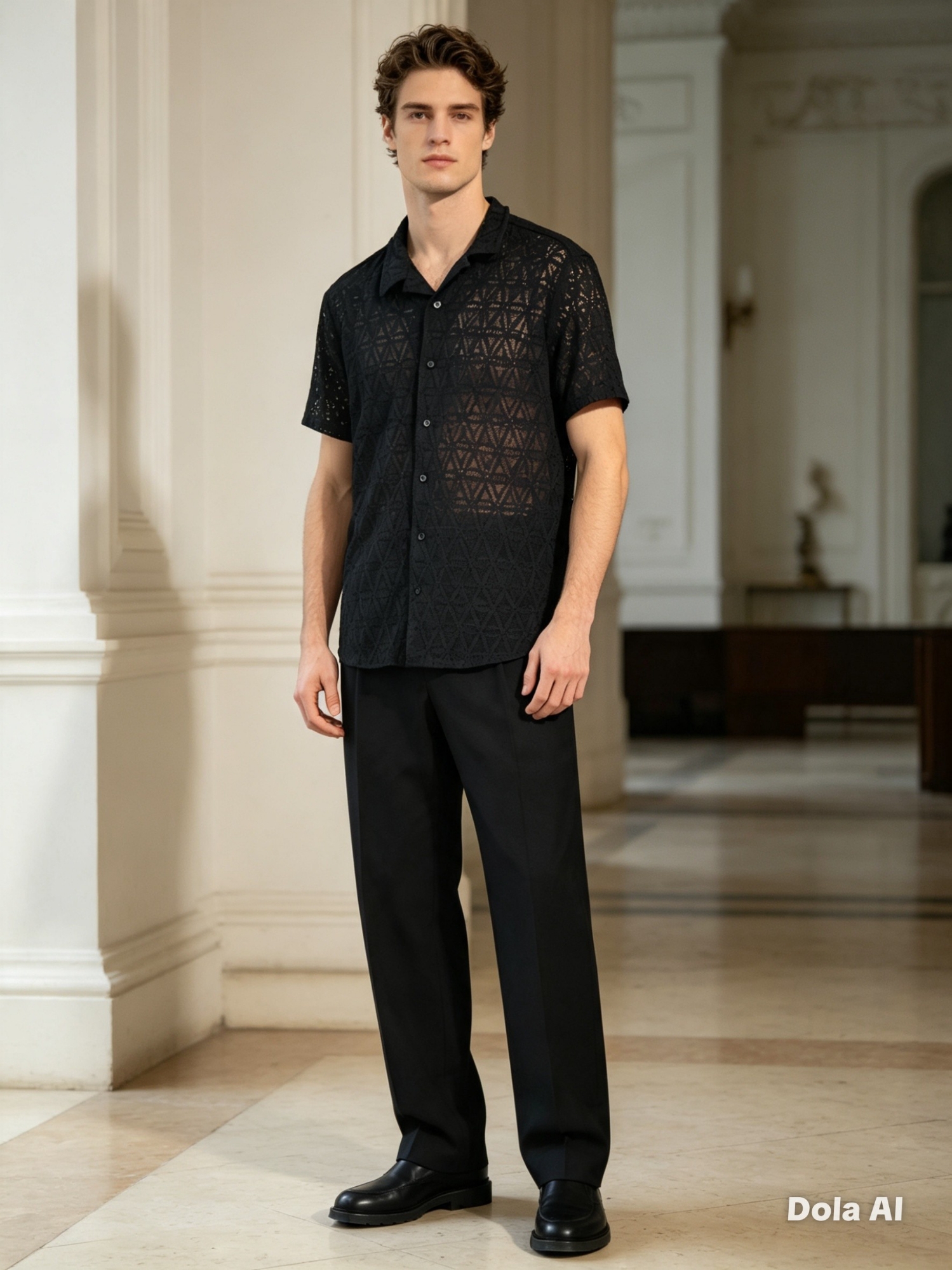 Camisa Broderi Hombre - Imagen 3