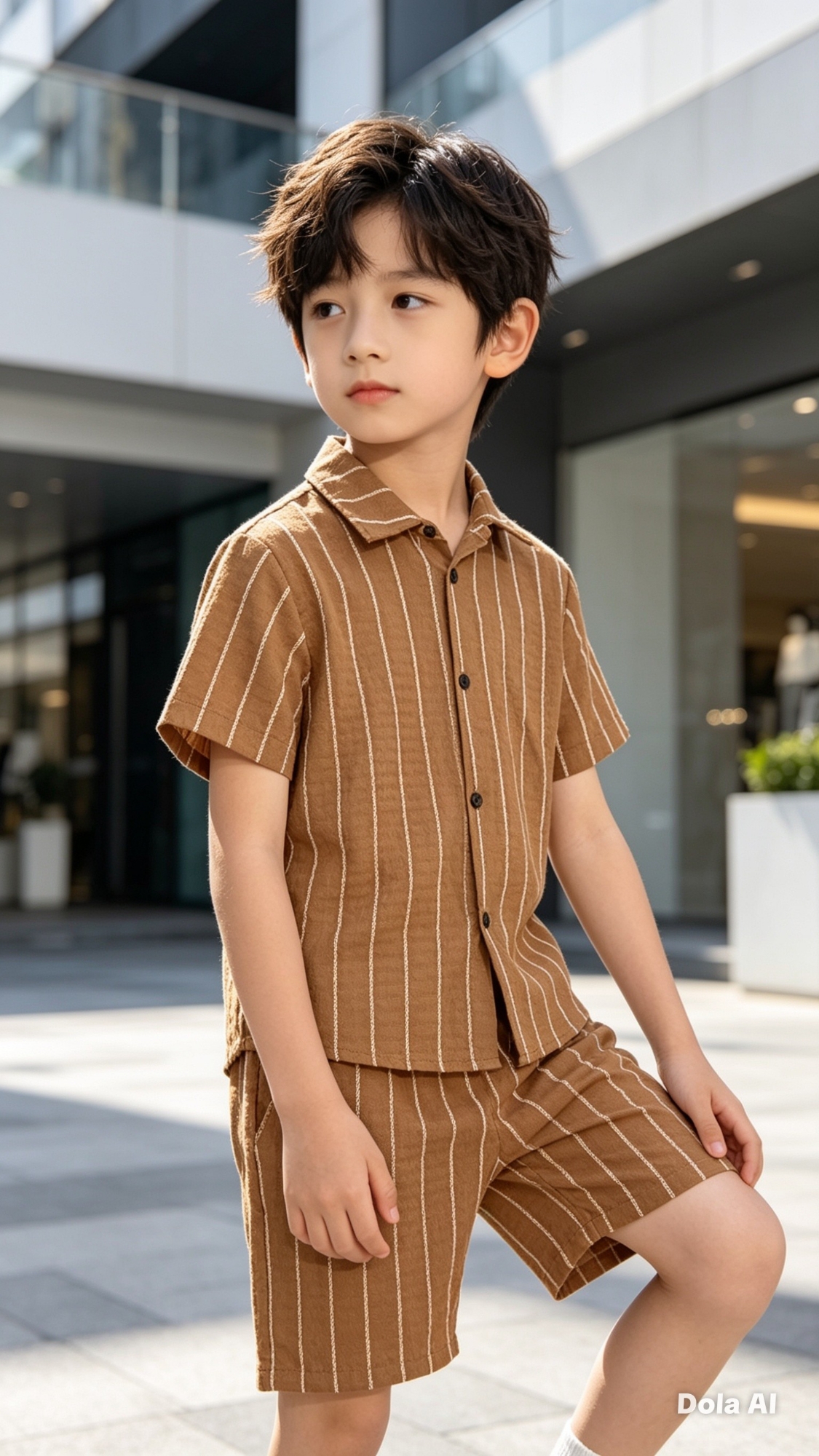 Conjunto Hawai Rallado Niños - Imagen 3