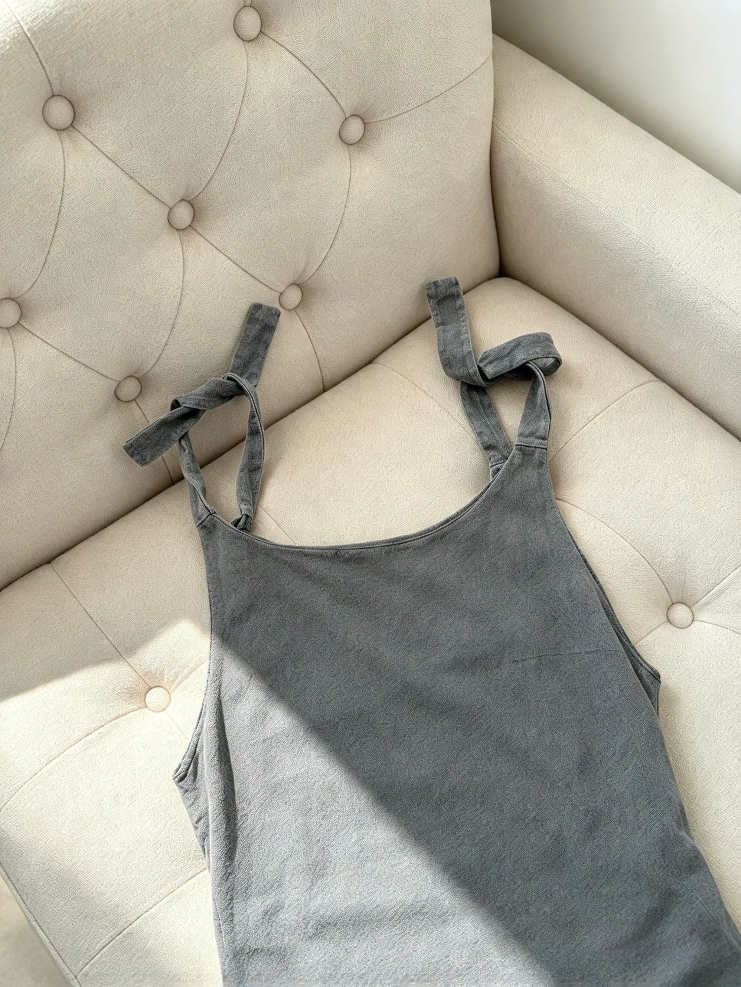 Vestido Jaspeado con Tajo - Imagen 3