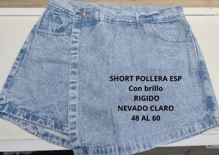 Polleras con Brillo Especial
