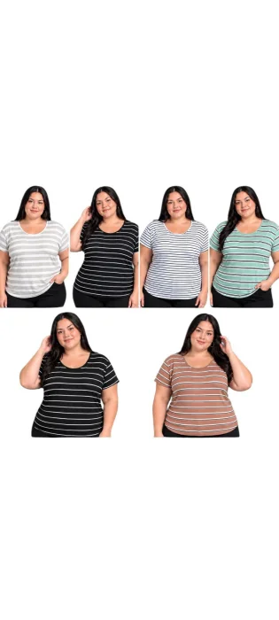 Remeras Rayas Especiales