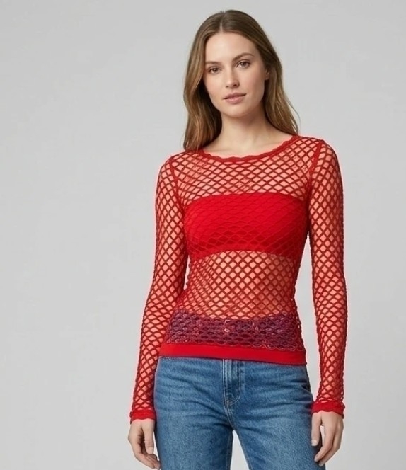Camiseta de Red Manga Larga - Imagen 4
