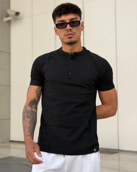 Remera Henley