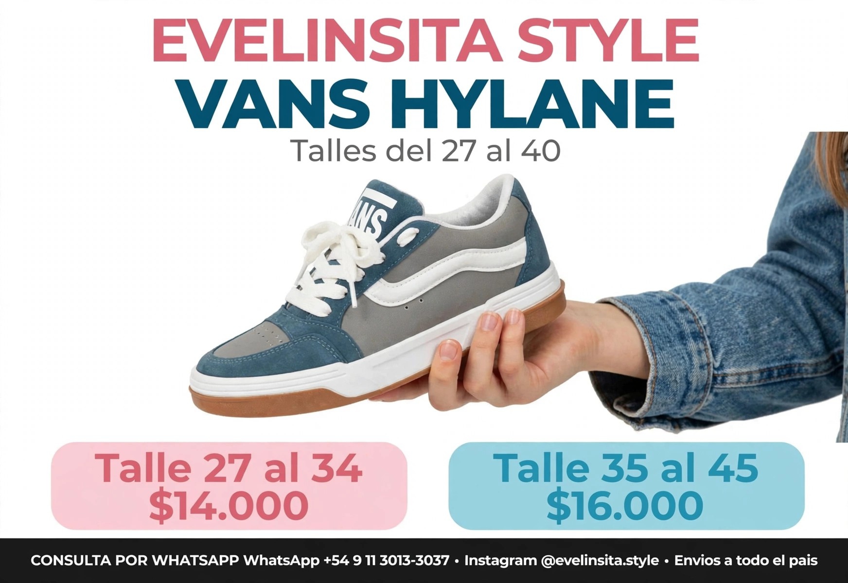 Zapatillas Van.s Hylan.e - Imagen 3