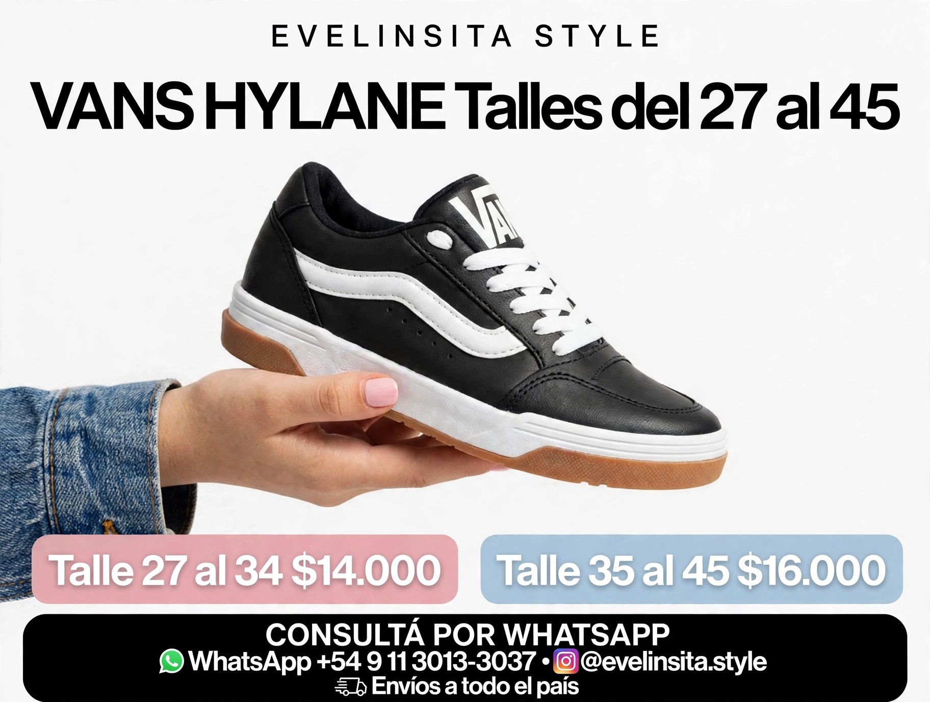 Zapatillas Van.s Hylan.e - Imagen 3
